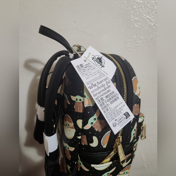 Star Wars Grogu Loungefly Mini Backpack New main image 4